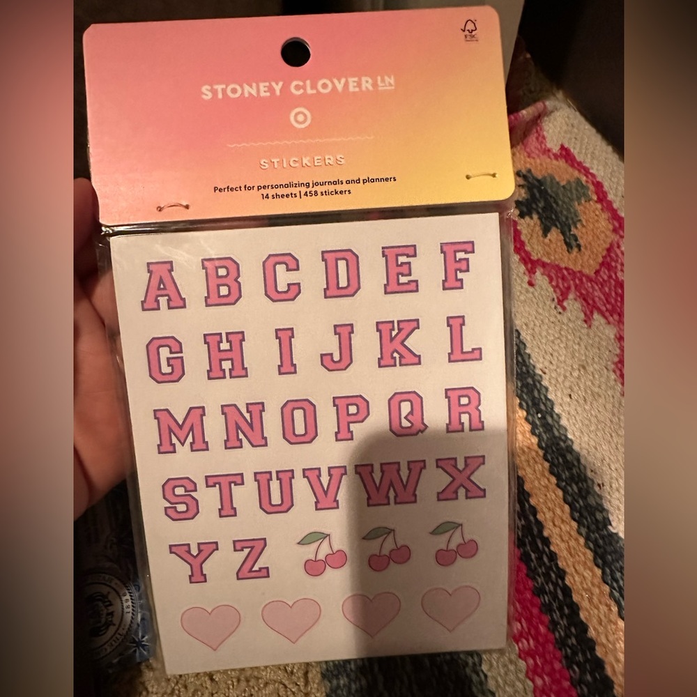 Stoney Clover for Target stickers